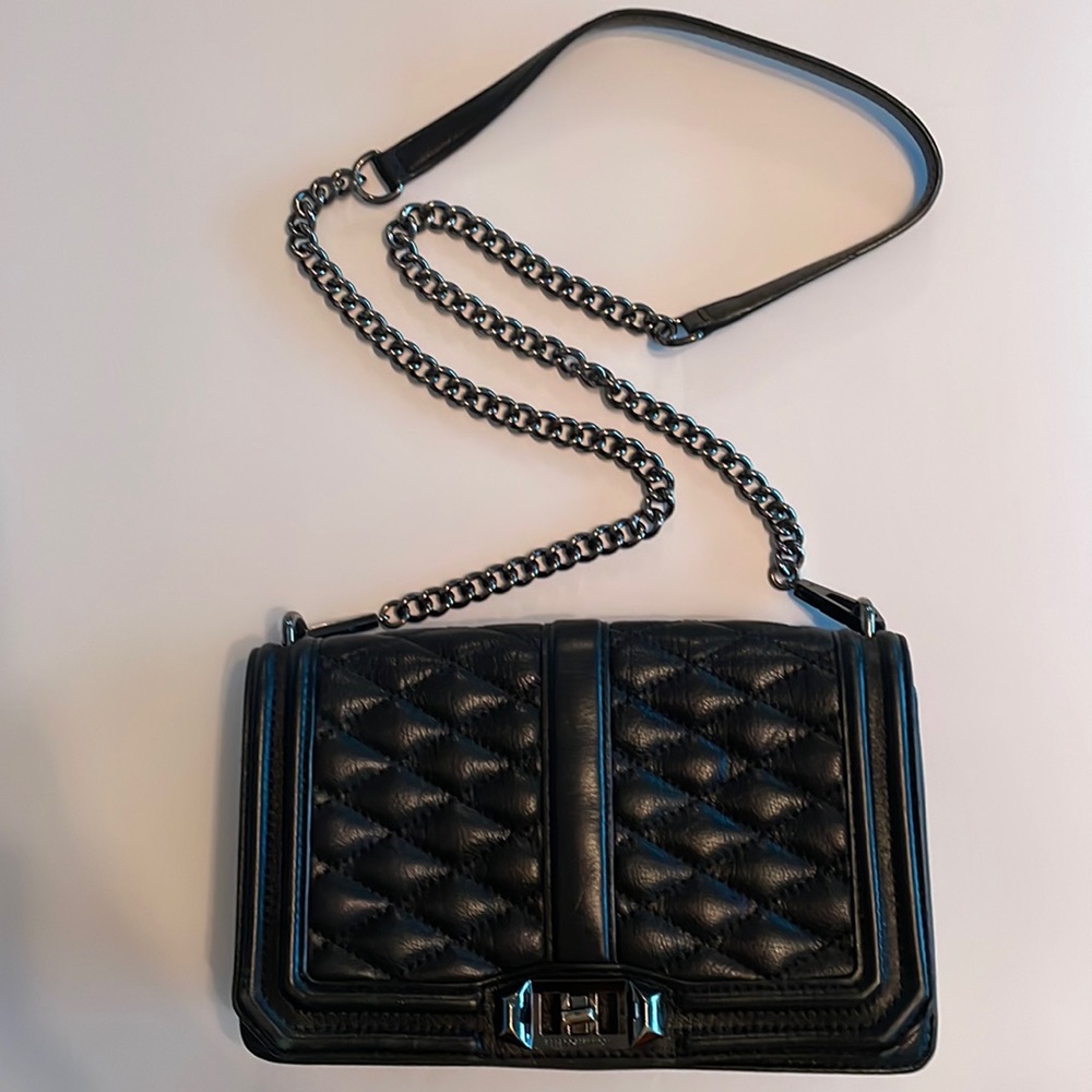 Rebecca Minkoff love crossbody in black